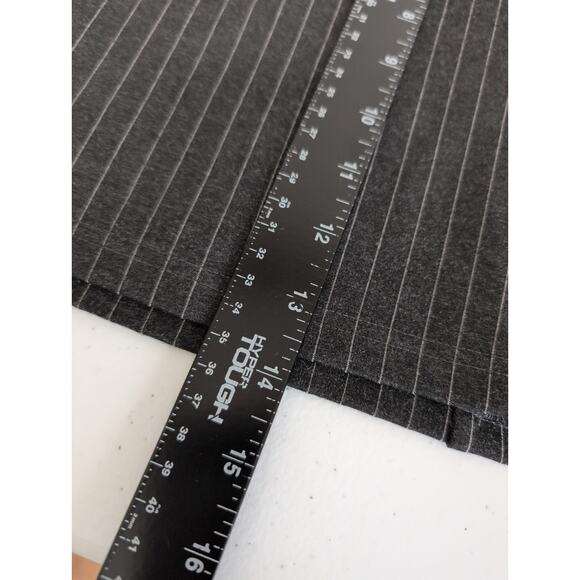 Danielle Guizio Skirt Set Women Size M* Black Pinstripe Crop Top and Mini Skirt - Picture 9 of 15